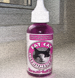 Fat Cat Oil Bottle